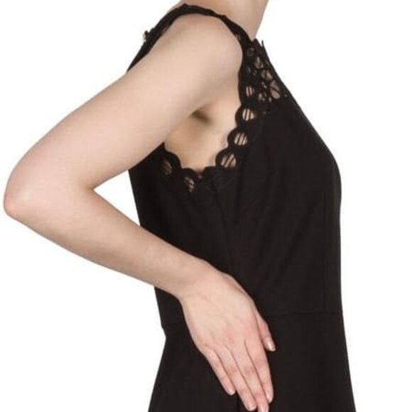 NWT Joseph Ribkoff Cutout Black Dress Size 6 - Picture 15 of 15